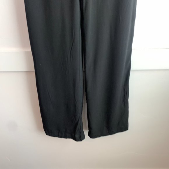 NWT Kling Black Halter Open Back Jumpsuit - Picture 8 of 8